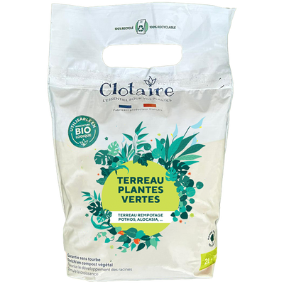 terreau plantes vertes 2l